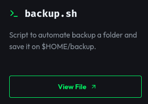 Backup.sh di website Bashing